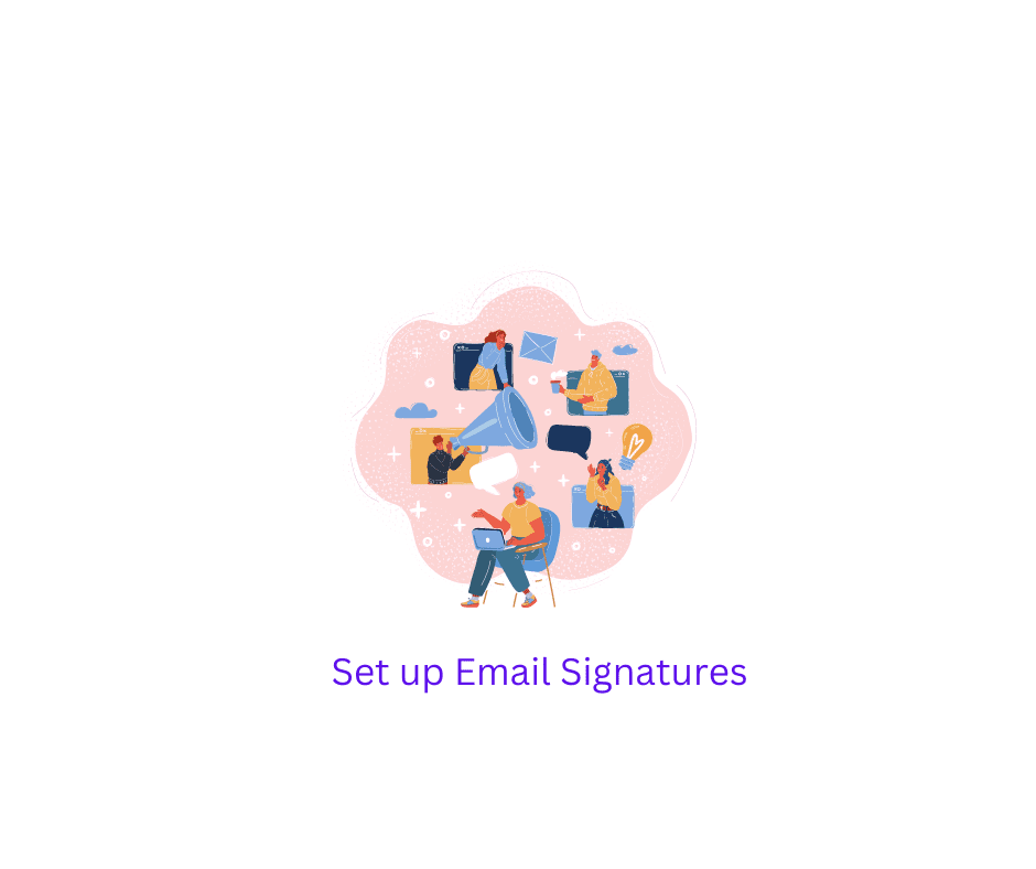 Setup my email signatures for CRM Setup my email signatures for CRM