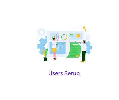 Setting up to five users up