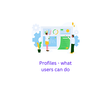 Defining what users can do  - Profile