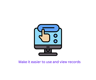 Make it easier to view the and work with ZOHO records