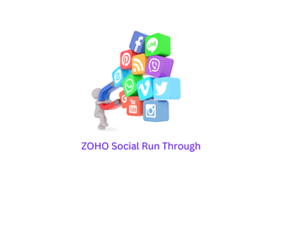 ZOHO Social Run Through - basic user